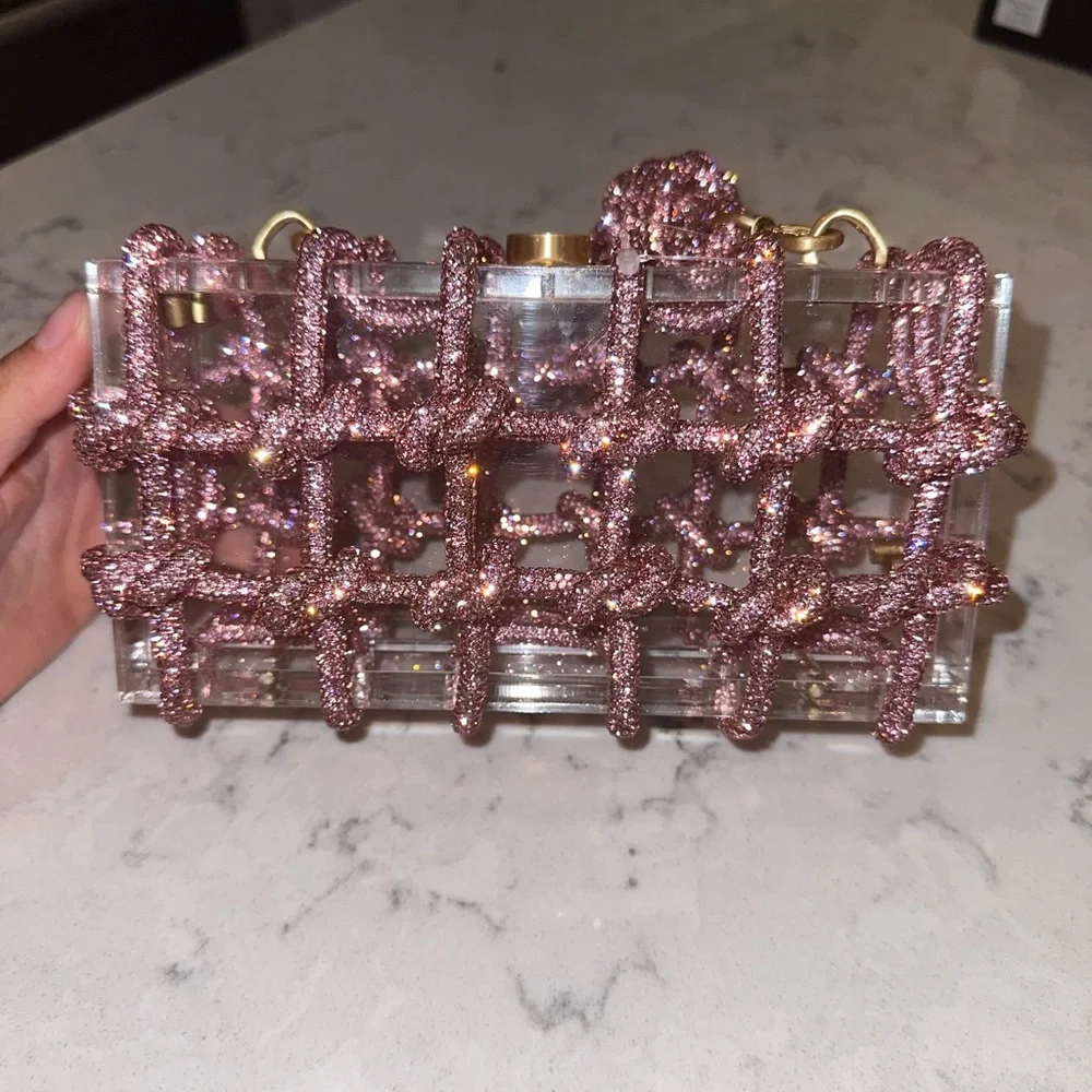 Cult Gaia Bess rhinestone shoulder bag - Picture 8 of 14